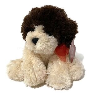 Mary Meyer SAM and Sadie Kissing Dog Magnetic Bean Plush 9" Saint Bernard Puppy